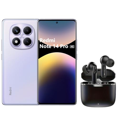 Xiaomi Redmi Note 14 Pro 8+256GB | Display 6.67" 4G | Colore Midnight Black | Versione EU