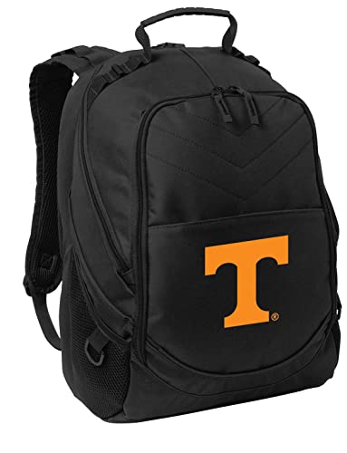 Image of Broad Bay University of Tennessee Backpack | Official UT Vols Logo, Padded Laptop Computer Section, Premium 600D Nylon Fabric
