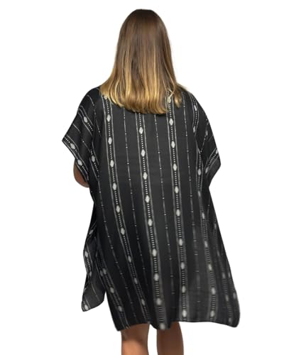 Image of Humble Hilo Womens Kimono Cardigan Sleeveless Lightweight Cover Up Casual & Flowy, 2 Sizes