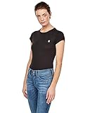 Logo auf der Brust G-STAR RAW Damen Eyben Slim R T Wmn S/S T-Shirt, Schwarz (Black 990), 38 (Herstellergröße:M)