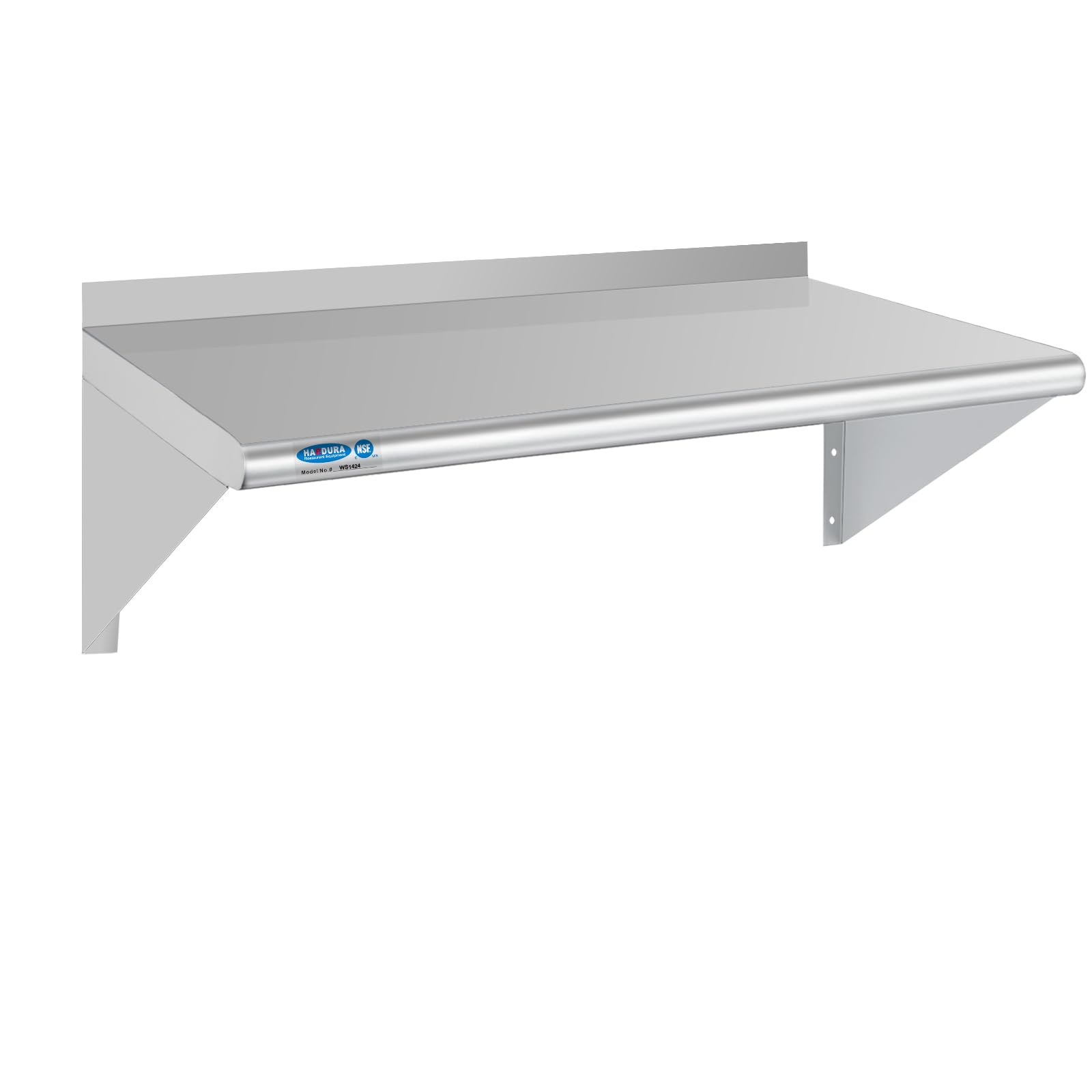 HARDURA Stainless Steel Shelf 14" x 24", 240lb Commercial