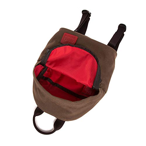 Manhattan Portage WAXED NYLON RANDALL'S BACKPACK, Black2