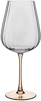 WOLFF - Conjunto 2 Taças de Vidro com Haste Âmbar Classic 560ml para Vinho