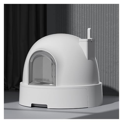 Caja de arena para gato con puerta frontal y pala miniatura 1