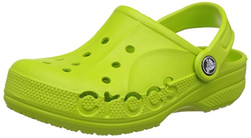 Image of crocs Unisex Volt Green Clogs - 10.5 UK /India (27-29 EU)(10190-395)