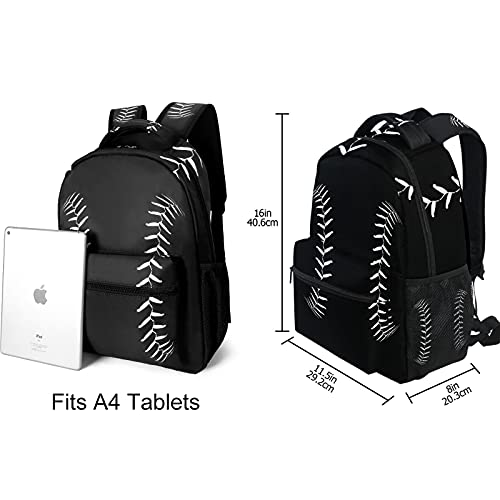 Oarencol Baseball Sport Softball American Backpacks School Book Travel College Shoulder Bag thumb #2