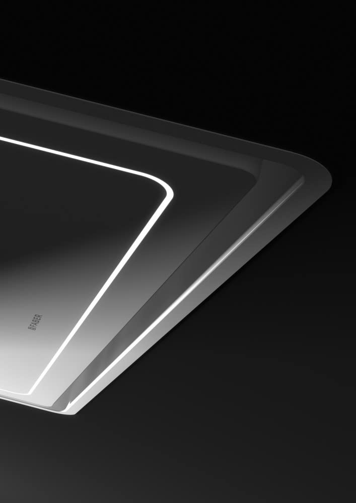 Faber Cappa Cucina In-Light Incasso 52 cm Acciaio Inox
