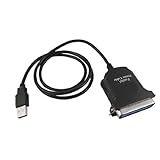  DealMux Centronics 36 Patas al Cable del Adaptador USB 2.0 para Impresora paralela