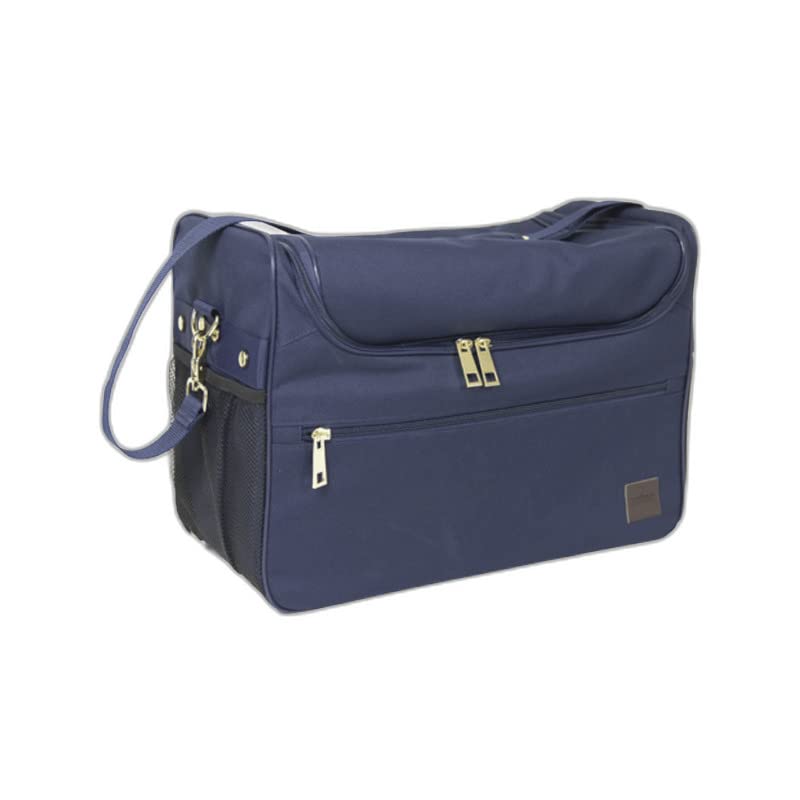 Sac de pansage marine complet avec brosses essentielles pour l'équitation