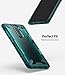 Ringke Fusion-X Compatible with Redmi Note 8 Pro Case, Clear Back Heavy Duty Shockproof TPU Rugged Bumper Phone Cover - Turquoise Green