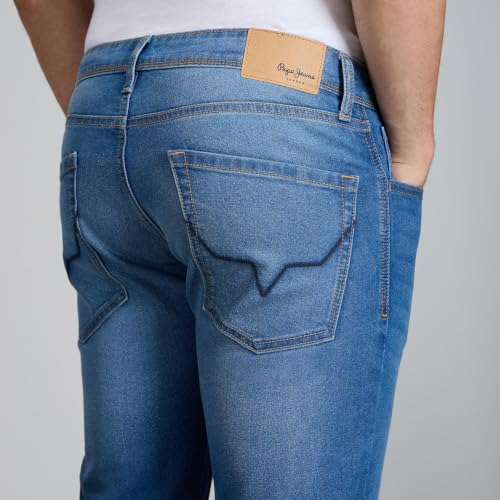 Image of Pepe Jeans Men's Jeans | Slim Fit | Mid Rise | Stretchable