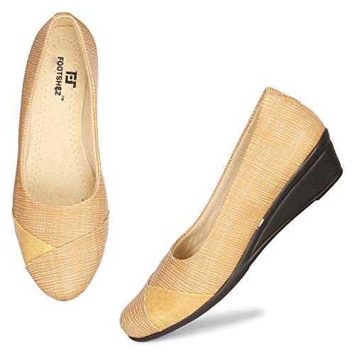 Image of Footshez 811 Breathable|Light Weight|Fashionable| Western Design and Comfortable Bellies for Women