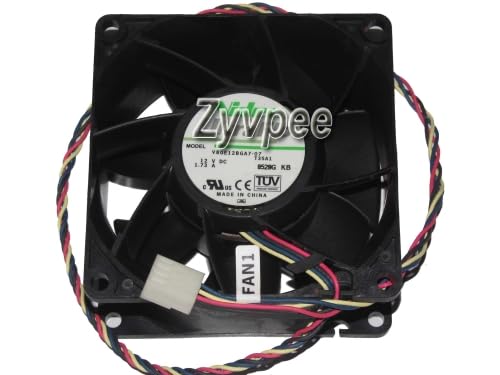V80E12BGA7-07 T35A1 Ventilateur de serveur 4 fils 44 x 1819 X3610 12 V 8 cm 1,73 A 80 mm 80 x 80 x 38 mm