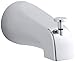 Kohler K-15136-S-CP Coralais Diverter Bath Spout, Polished Chrome