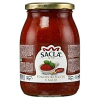 RECETTE MÉDITERRANÉENNE: Caviar de tomate à l'ail Saclà associant harmonieusement tomates sélectionnées, tomates séchées (20%) et ail (3%) pour des saveurs authentiques et intenses. TEXTURE ONCTUEUSE: Préparation riche et savoureuse à base de pulpe e...