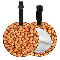 Taille : Étiquette à bagages ronde de 9,8 cm de diamètre. Ces étiquettes se fixent solidement à la poignée de vos valises, sacs, sacs de sport, boîtes à outils, etc. Matériau : Cuir PU résistant. Format carte de visite. Au dos, un espace est prévu po...