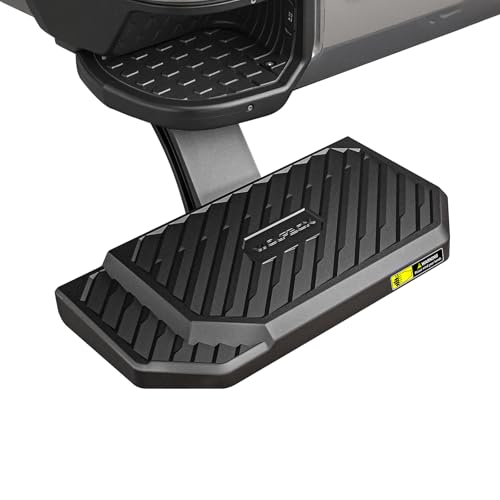 WOLFBOX Retractable Bed Step for 2020-2026 Chevy Silverado & GMC Sierra 2500/3500 HD, 330 LBS Heavy-Duty Truck Bed Step, Non-Slip Aluminum Tailgate Step Replace Easy Bolt-On(Not for ZR2 Bison Edition)