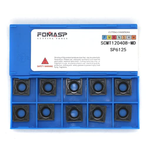 Inserts en carbure SCMT120408 SCMT432 pour réduire l'usure lors du tournage sur acier dur