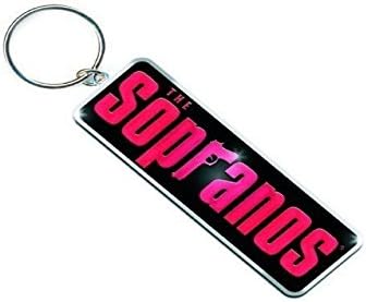 The Sopranos Keyring Keychain Main Logo 