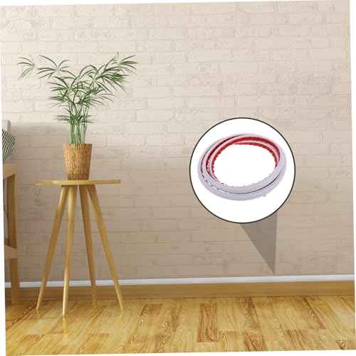 1 rollo cubrecables adhesivo para pared, resistente al fuego, para manejo y protección de cables en hogares y oficinas miniatura 6