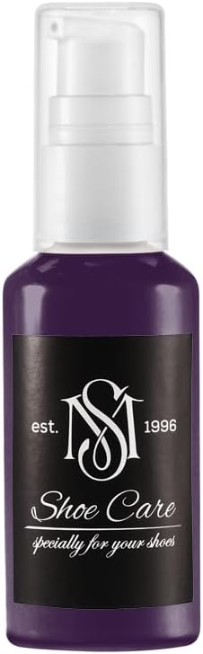 Nutritive Leather Spray - NCS S 7020-R50B Tyrian Purple Deep - Deep Conditioning & Shoe Color Restoration for Smooth Leather by MAVI STEP - 1.70 fl oz / 50 ml