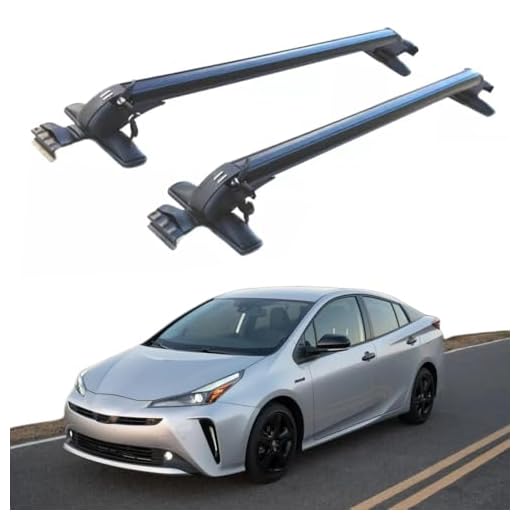 How big luggage can prius take TINIANHHCT Aluminum Cross Bars for Prius