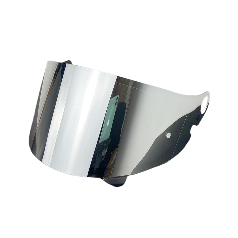 ZJHFDC Motorcycle Helmet Visor for SHOEI Glamster CPB-1V, Windproof Anti Scratch Helmet Visor Replacement Motorcycle Accessories,Einheitsgröße-Jsilver