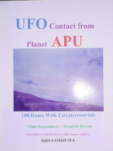 UFO CONTACT FROM PLANET APU (English Edition) Livre eBook France