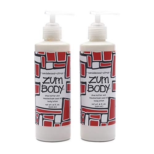 Zum Body Lotion - Sandalwood-Citrus - 8 fl oz (2 Pack)