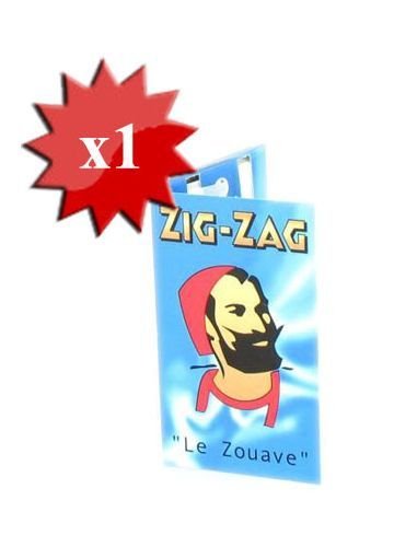 Papier à Rouler zig zag Bleu x 1