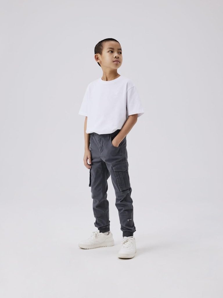 Name IT Nkmryan Cargo TWI Pant 2222-ba Noos - Pantalons - Pantalon - Garçon
