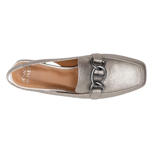 Image of Donald Pliner Women's Tegan Slingback Loafer Pump Heel - 1.5 inch Low Flared Heel Shoes for Comfort, Slip On Women's Heels