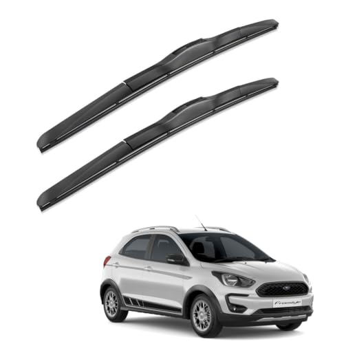 Image of Oshotto Frameless (O.E.M Type) Wiper Blades Compatible with Ford Freestyle (22 inch / 16 inch)
