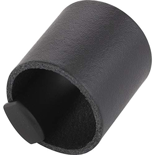 Furnipart 543360032-102/9005 Drum - Pomo para muebles, color negro Cover