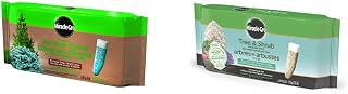 Miracle-Gro Evergreen Fertilizer Spikes - 10-Pack & Tree & Shrub Fertilizer Spikes - 15-5-10 10pack 1.1kg