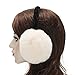 ZLYC Womens Girls Winter Fashion Adjustable Faux Fur EarMuffs Ear Warmers (Furry White)