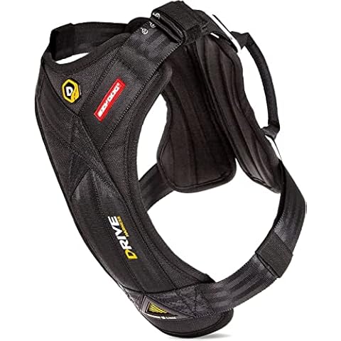 EzyDog DRIVE Dog Car Harness - Crash Tested US (FMVSS 213) Certified, Black, Small Cover