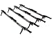 XOP-XTREME OUTDOOR PRODUCTS Bottomland Climbing Sticks (4 Pack), Mossy Oak