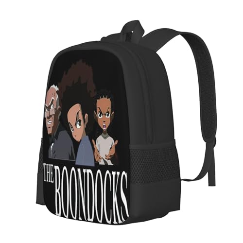 The Cute Boondocks Unisex Fitness Bag, Backpack for Camping Convenient Business Backpack Computer Bag for Men and Women2