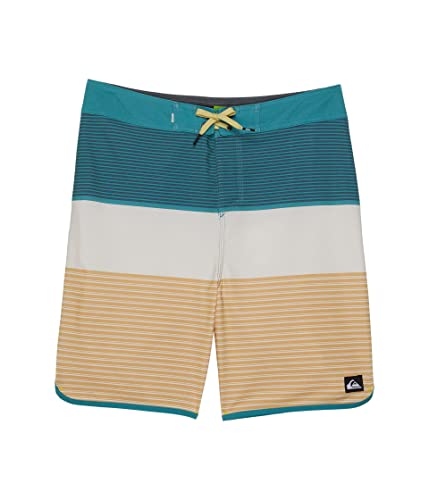 Quiksilver Boys' Surfsilk Tijuana Yth 17 Boardshort Swim Trunk Bathing Suit, Wheat, 23/10S #TOP21