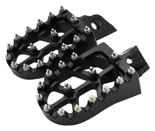 Repose-pieds avant moto Kawasaki KX 65 80 85 100 KLX 140 repose pieds CNC