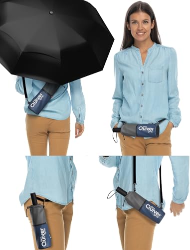 image for Repel Umbrella REPEL Windproof Travel Umbrella - Compact & Withstands 