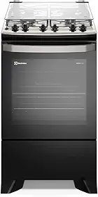 Fogão Electrolux 4 Bocas Experience com VaporBake Preto FE4TP