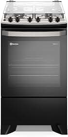Fogão Electrolux 4 Bocas Experience com VaporBake Preto FE4TP