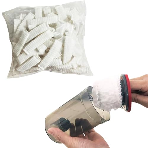 掃除機 フィルターカバー 【ゴミ捨てが楽になる】 使い捨て 100枚入り 不織布 フィルター シート 目詰まり防止 吸引力維持 掃除機用 交換 フィルター 保護 カバー (100枚セット)