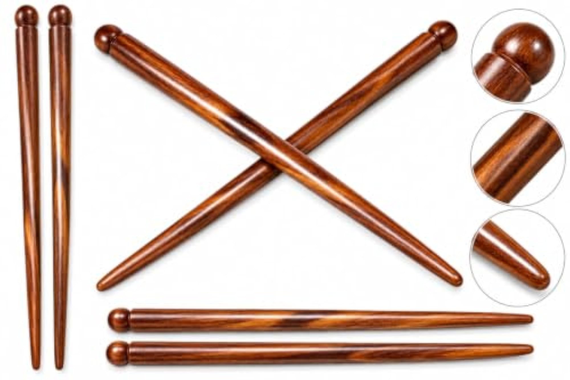 Wooden Dandiya Sticks for Navratri Celebrations