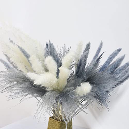 30 Peças Adereços Fotográficos para Decoração de Festa Flor de Junco Dos Pampas Secos