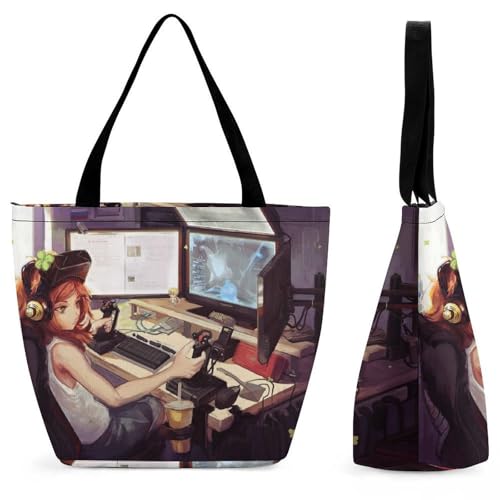Sac à main gamer pour femme grand volume contre le manque de place voyage