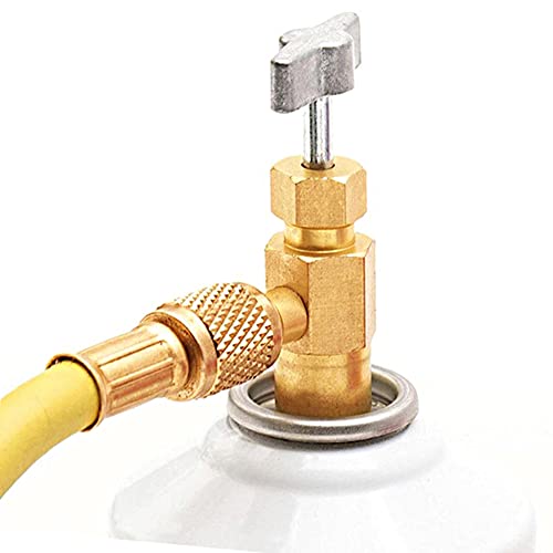 Kit adaptador y válvula para carga AC R134a miniatura 5