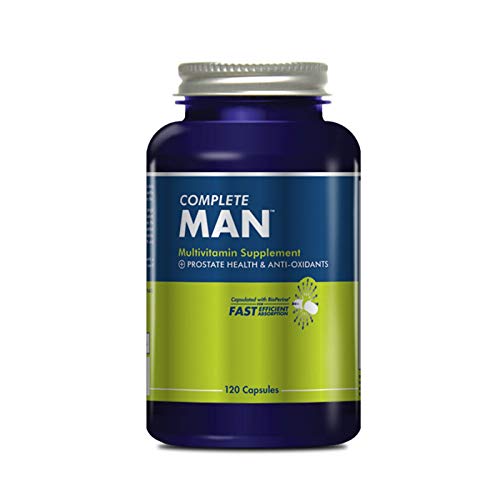Complete Man Multivitamin, Multivitamin for Men, Multivitamin, Immune Support, Digestive Enzymes, Amino Energy, Vitamin C, Vitamin D, Vitamin E, zinc, Immune Support, 120 Capsules